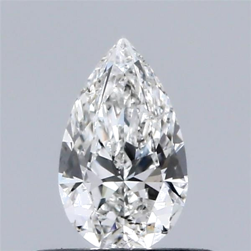 0.42 carat H-SI2 Natūralus Pear Deimantas (1)