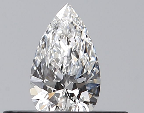 0.24 carat E-VVS1 Natūralus Pear Deimantas (1)