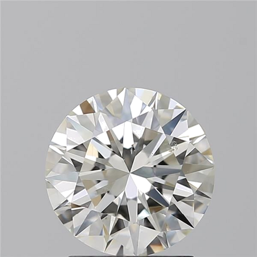 2.01 carat I-SI1 Excellent cut Natūralus Round Deimantas (1)