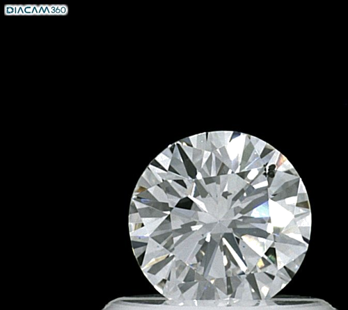 0.53 carat F-SI1 Very Good cut Natūralus Round Deimantas (1)