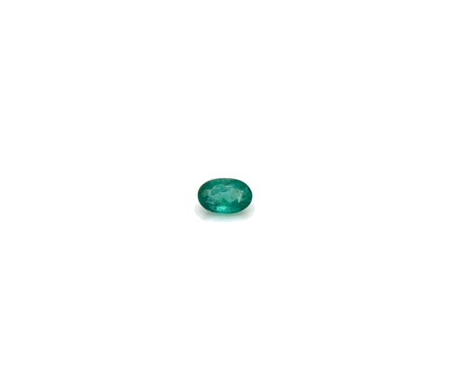 0.46 carat GREEN Oval Smaragdas (1)
