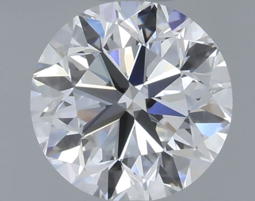 0.5 carat D-VVS2 Very Good cut Natūralus Round Deimantas (1)