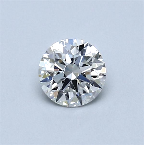 0.44 carat G-VVS1 Excellent cut Natūralus Round Deimantas (1)