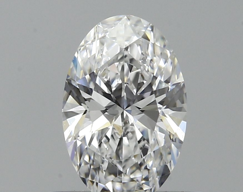 0.41 carat D-VVS1 Natūralus Oval Deimantas (1)