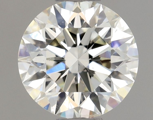 0.62 carat K-SI1 Excellent cut Natūralus Round Deimantas (1)
