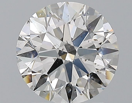 2.01 carat G-SI2 Excellent cut Natūralus Round Deimantas (1)