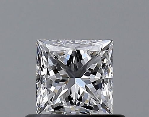 0.51 carat D-VS2 Natūralus Princess Deimantas (1)