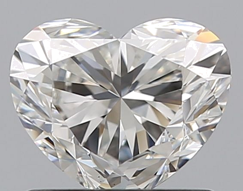 0.91 carat G-VS1 Natūralus Heart Deimantas (1)