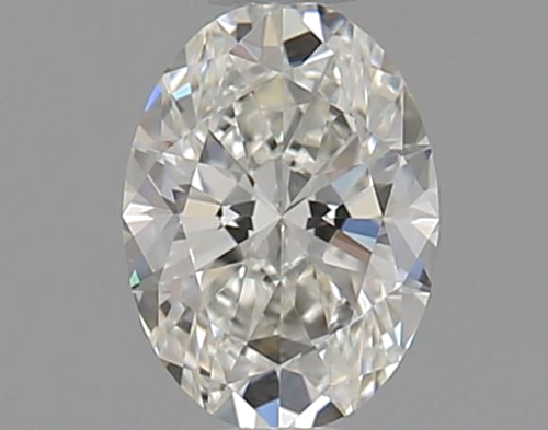 0.52 carat G-VVS2 Natūralus Oval Deimantas (1)