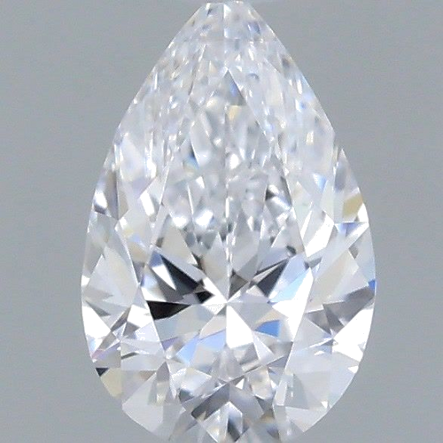 0.4 carat D-SI1 Natūralus Pear Deimantas (1)