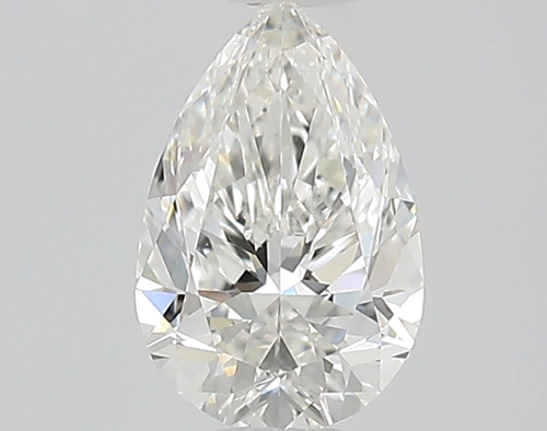 0.5 carat H-VVS2 Natūralus Pear Deimantas (1)
