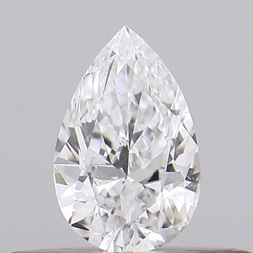 0.2 carat D-SI1 Natūralus Pear Deimantas (1)