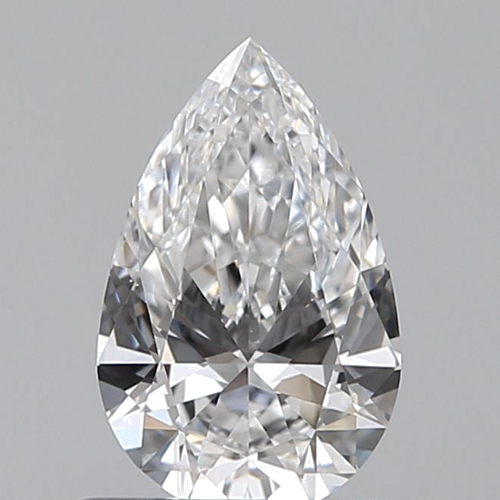 0.6 carat E-VS1 Natūralus Pear Deimantas (1)