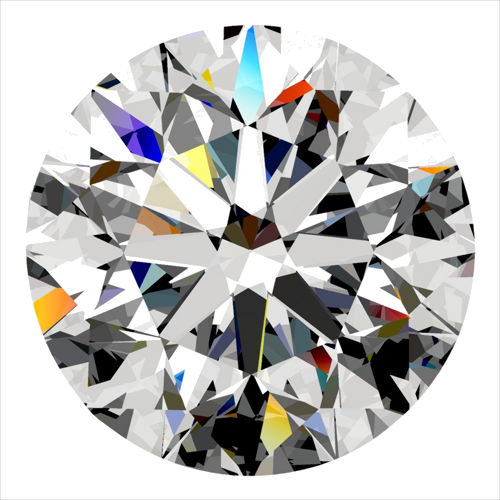 0.3 carat F-SI2 Very Good cut Natūralus Round Deimantas (1)