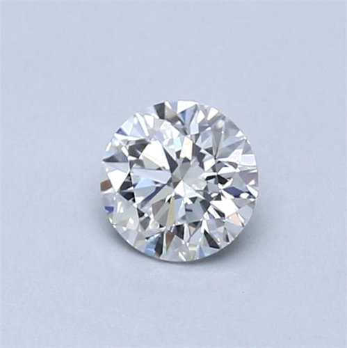 0.41 carat F-IF Excellent cut Natūralus Round Deimantas (1)