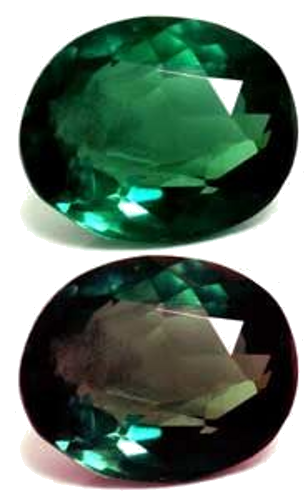 0.47 carat GREEN Oval Alexandrite (1)