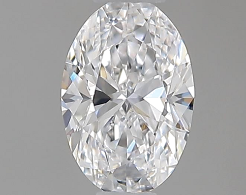 0.4 carat D-VVS2 Natūralus Oval Deimantas (1)