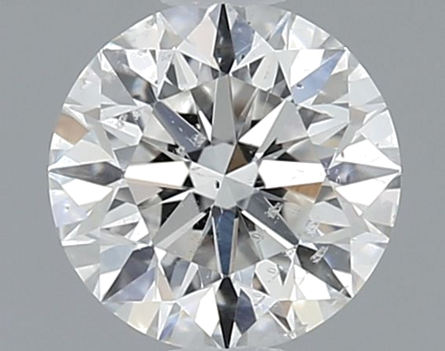 0.6 carat G-SI2 Excellent cut Natūralus Round Deimantas (1)