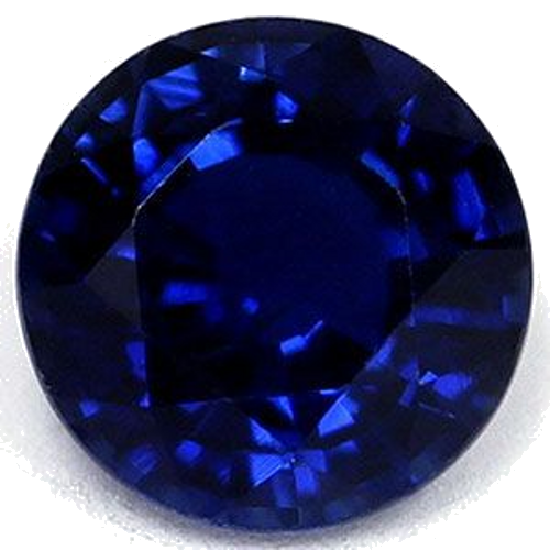 0.59 carat BLUE Round Safyras (1)