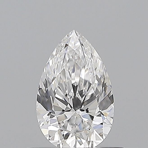 0.55 carat E-VS1 Natūralus Pear Deimantas (1)