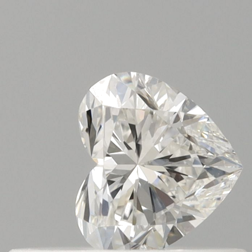 0.31 carat G-VVS2 Natūralus Heart Deimantas (1)