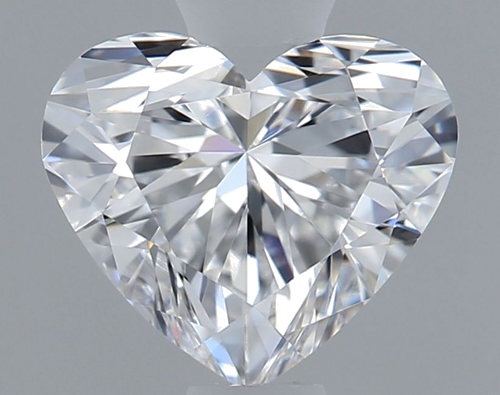 0.6 carat D-VS1 Natūralus Heart Deimantas (1)