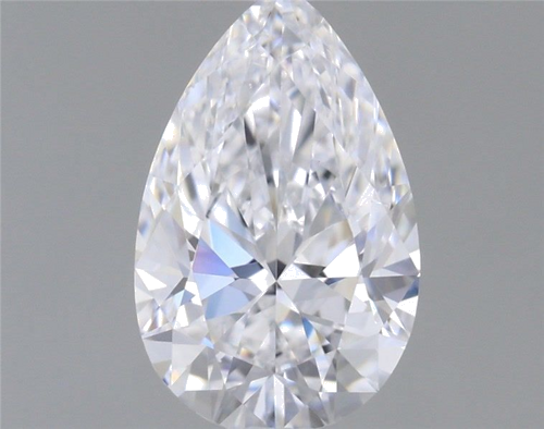 0.61 carat D-VS2 Natūralus Pear Deimantas (1)