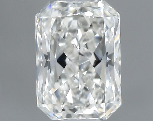 0.43 carat H-VVS1 Natūralus Radiant Deimantas (1)