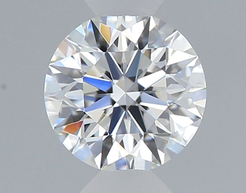 0.41 carat F-VVS1 Excellent cut Natūralus Round Deimantas (1)