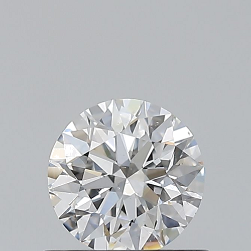 0.6 carat F-SI2 Excellent cut Natūralus Round Deimantas (1)