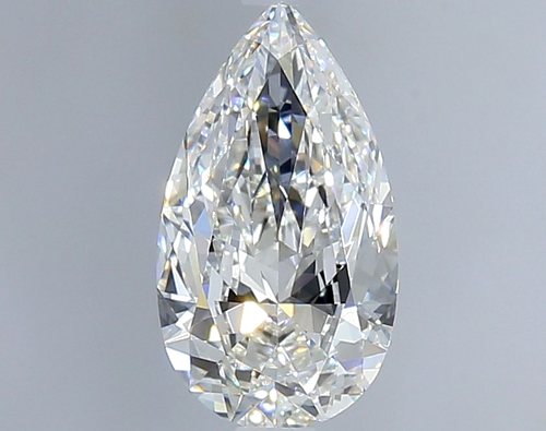 1.0 carat G-VVS2 Natūralus Pear Deimantas (1)