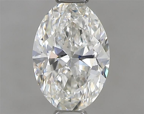 0.6 carat H-VS2 Natūralus Oval Deimantas (1)
