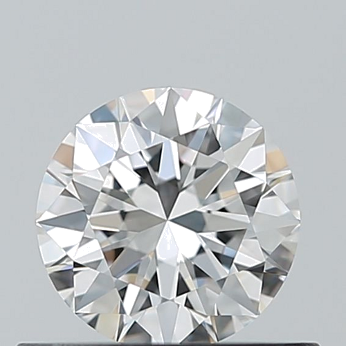 0.5 carat D-VVS1 Excellent cut Natūralus Round Deimantas (1)