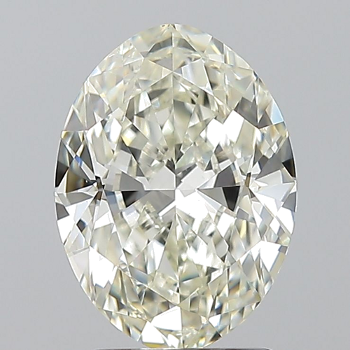 2.01 carat K-SI1 Natūralus Oval Deimantas (1)