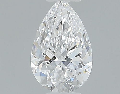 0.31 carat D-VS2 Natūralus Pear Deimantas (1)