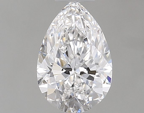 0.4 carat E-VVS1 Natūralus Pear Deimantas (1)