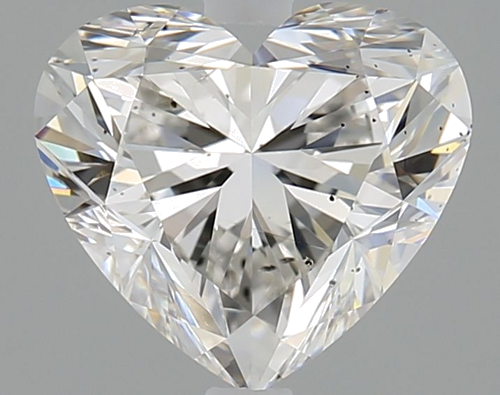 2.02 carat H-SI1 Natūralus Heart Deimantas (1)