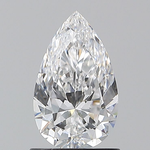 1.01 carat D-VVS2 Natūralus Pear Deimantas (1)