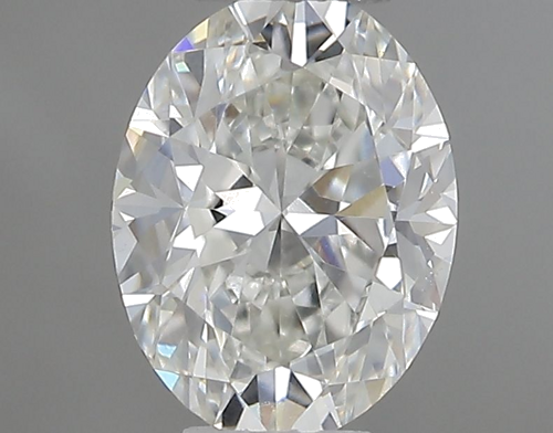 0.53 carat I-VS1 Natūralus Oval Deimantas (1)