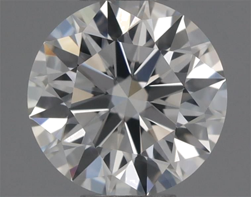 0.32 carat H-VVS1 Excellent cut Natūralus Round Deimantas (1)