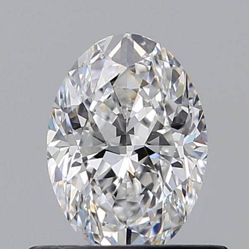 0.61 carat D-VVS2 Natūralus Oval Deimantas (1)
