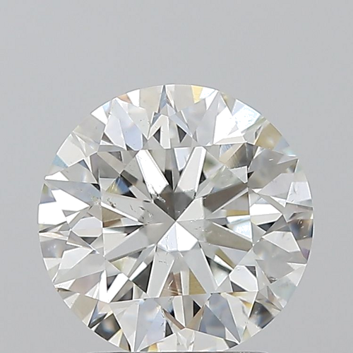 2.05 carat I-SI2 Excellent cut Natūralus Round Deimantas (1)