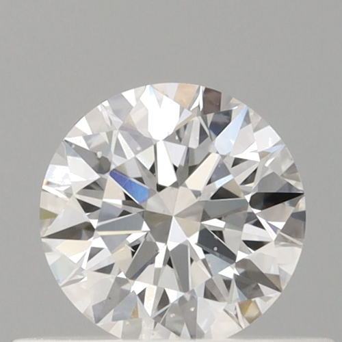 0.44 carat E-SI1 Excellent cut Natūralus Round Deimantas (1)