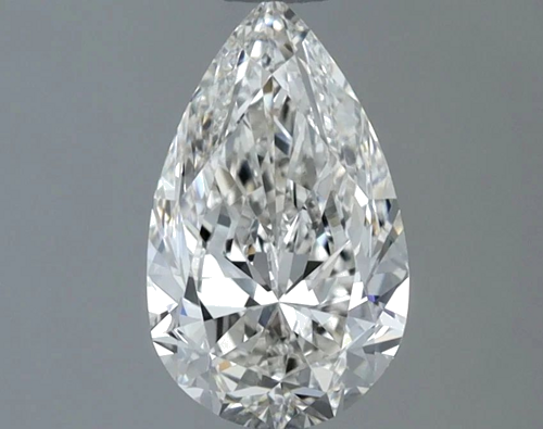 0.89 carat I-VS1 Natūralus Pear Deimantas (1)
