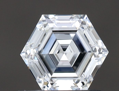 0.56 carat E-VVS2 Natūralus Hexagonal Deimantas (1)