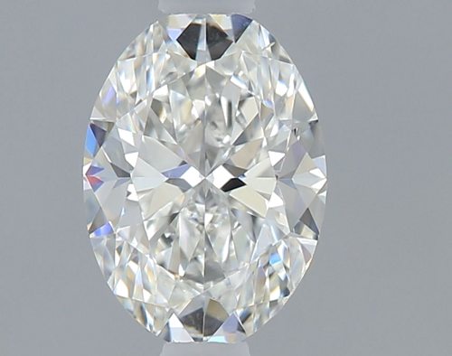 0.5 carat H-VS2 Natūralus Oval Deimantas (1)