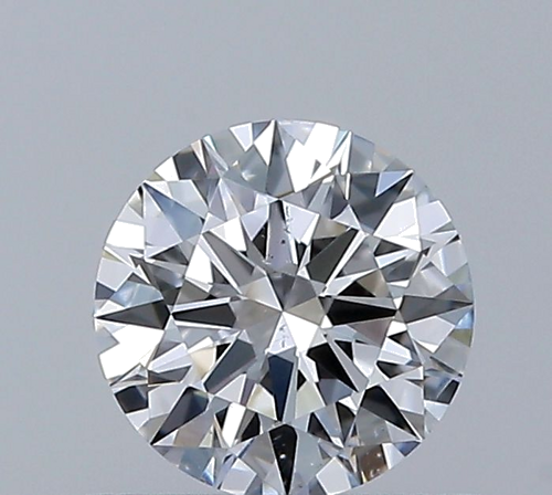 0.51 carat E-SI2 Excellent cut Natūralus Round Deimantas (1)