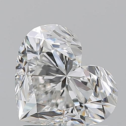 1.5 carat H-VVS1 Natūralus Heart Deimantas (1)
