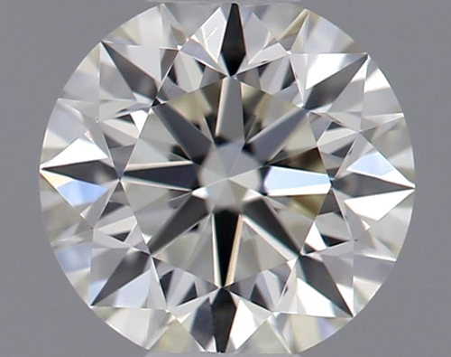 0.39 carat K-VVS2 Excellent cut Natūralus Round Deimantas (1)