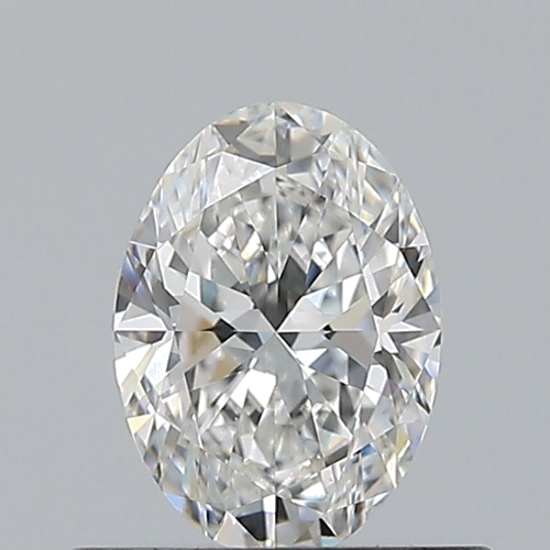 0.5 carat F-VS2 Natūralus Oval Deimantas (1)